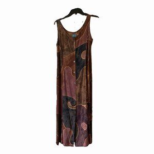 Endeavor Trading Long Boho Rayon Dress Size S